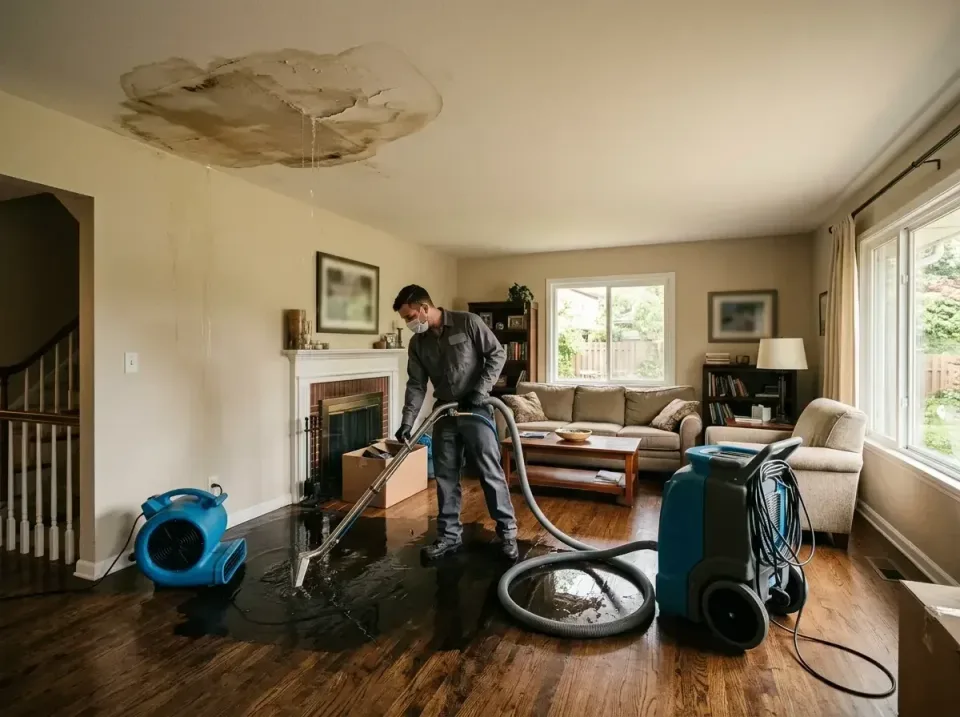 attic-pipe-burst-ceiling-drip-008 — frequently asked questions, Water Damage Restoration & Carpet Care in Dixon Lane-Meadow…